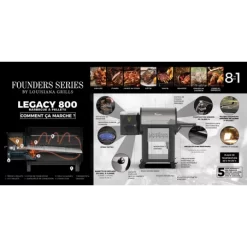 Barbecue à Pellets LG800FL Legacy LOUISIANA -Les gens du barbecue. barbecue a pellets lg800fl louisiana 6