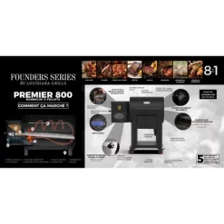 Barbecue à Pellets LG800FP LOUISIANA -Les gens du barbecue. barbecue a pellets lg800fp louisiana 5