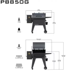 Barbecue à Pellets Navigator 850 PIT BOSS 6 Barbecue à Pellets Navigator 850 PIT BOSS -Les gens du barbecue. barbecue a pellets navigator 850g 2