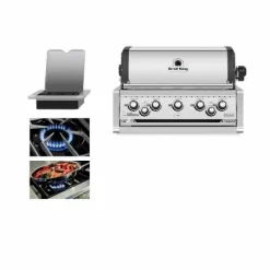Barbecue Gas Encastrable (Built-In) Imperial S 590 Avec Réchaud BROIL KING 5 Barbecue Gas Encastrable (Built-In) Imperial S 590 Avec Réchaud BROIL KING -Les gens du barbecue. barbecue built in imperial 590s 2