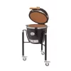 Barbecue Ceramique Junior 2.0 Noir Sur Chariot MONOLITH