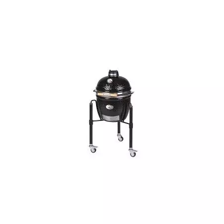 Barbecue Ceramique Junior 2.0 Noir Sur Chariot MONOLITH 4 Barbecue Ceramique Junior 2.0 Noir Sur Chariot MONOLITH – Image 4