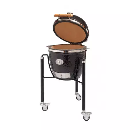 Barbecue Ceramique Junior 2.0 Noir Sur Chariot MONOLITH 1 Barbecue Ceramique Junior 2.0 Noir Sur Chariot MONOLITH