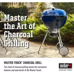 Barbecue Charbon Master-Touch Gbs 5750 - Ocean Blue - WEBER 7 Barbecue Charbon Master-Touch Gbs 5750 - Ocean Blue - WEBER -Les gens du barbecue. barbecue charbon master touch gbs 5750 57 cm ocean blue 2