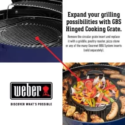 Barbecue Charbon Master-Touch Gbs 5750 - Ocean Blue - WEBER 9 Barbecue Charbon Master-Touch Gbs 5750 - Ocean Blue - WEBER -Les gens du barbecue. barbecue charbon master touch gbs 5750 57 cm ocean blue 4