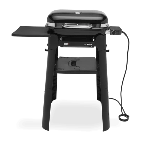 Barbecue Electrique Lumin Compact Sur Stand - Black - WEBER 1 Barbecue Electrique Lumin Compact Sur Stand - Black - WEBER