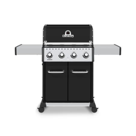 Barbecue Gaz Baron 420 Black Avec Plancha BROIL KING 1 Barbecue Gaz Baron 420 Black Avec Plancha BROIL KING