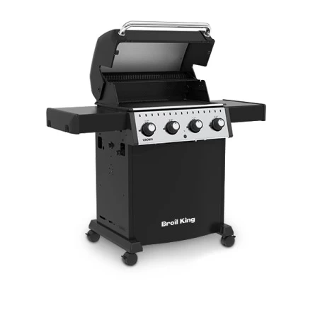 Barbecue Gaz Crown 410 Avec Tablettes Acier Rabattables BROIL KING 3 Barbecue Gaz Crown 410 Avec Tablettes Acier Rabattables BROIL KING – Image 3
