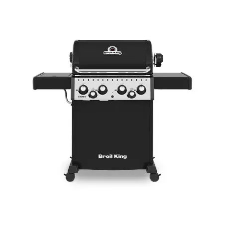 Barbecue Gaz Crown 480 Avec Tablettes Acier Rabattables Et Rôtissoire BROIL KING 1 Barbecue Gaz Crown 480 Avec Tablettes Acier Rabattables Et Rôtissoire BROIL KING