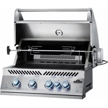 Barbecue Gaz Encastrable Built-In BIG 32 4 Brûleurs + 1 Brûleur Arrière - NAPOLEON 2 Barbecue Gaz Encastrable Built-In BIG 32 4 Brûleurs + 1 Brûleur Arrière - NAPOLEON – Image 2