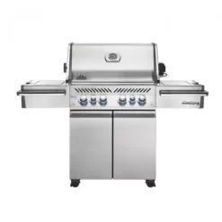 Napoleon Barbecue Gaz Naturel Prestige Pro 500 5 Brûleurs + Sizzle Lateral + Brûleur Arriere + Fumoir