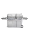 Barbecue Gaz Prestige Pro 825 4 Brûleurs + Sizzle Lateral + 2 Sizzle Interieurs+ Brûleur Arriere + Fumoir - NAPOLEON