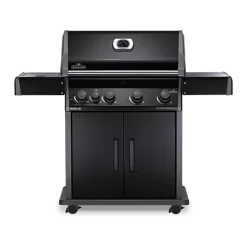 Barbecue Gaz Rogue 525 Serie Rxt Acier Noir 4 Brûleurs + Sizzle Latéral - NAPOLEON