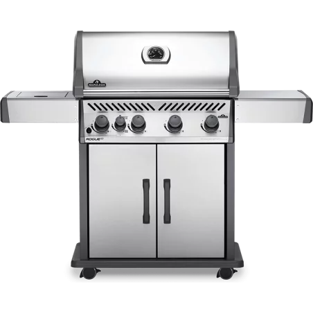 Barbecue Gaz Rogue 525 RXT Inox Sibpss + Sizzle Lateral - NAPOLEON 1 Barbecue Gaz Rogue 525 RXT Inox Sibpss + Sizzle Lateral - NAPOLEON
