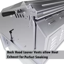 Barbecue Encastrable Hybride Charbon De Bois Et Gaz 30" - 76cm - SUNSTONE -Les gens du barbecue. barbecue hybride gaz charbon de bois 76cm 2