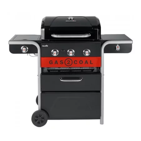 Barbecue Hybride Gaz & Charbon Gas2Coal 330 2.0 3 Brûleurs 1 Barbecue Hybride Gaz & Charbon Gas2Coal 330 2.0 3 Brûleurs
