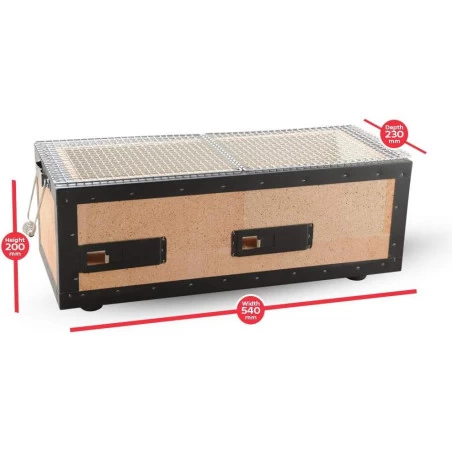 Barbecue Japonais Konro Stove 54 X 23 X 20 Cm BQ8WF 4 Barbecue Japonais Konro Stove 54 X 23 X 20 Cm BQ8WF – Image 4