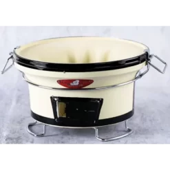 Barbecue Japonais Rond Shichirin Kt-13 Diam 26,2 X H16,2 Cm -Les gens du barbecue. barbecue japonais rond shichirin kt 13 diam 262 x h162 cm 2