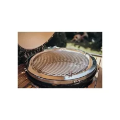 Barbecue Ceramique Le Chef Pro 2.0 Noir à Poser - MONOLITH 7 Barbecue Ceramique Le Chef Pro 2.0 Noir à Poser - MONOLITH -Les gens du barbecue. barbecue kamado le chef noir sans chariot monolith 2