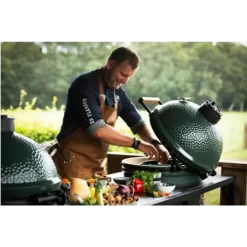 BIG GREEN EGG L à Poser (Sans Berceau) 7 BIG GREEN EGG L à Poser (Sans Berceau) -Les gens du barbecue. big green egg l a poser 3