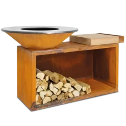 Brasero OFYR Island 100 Bois Teck