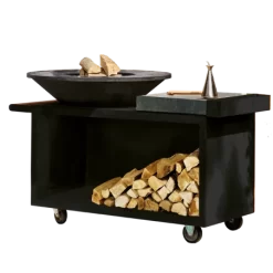 Brasero OFYR Island Black 100 Pro Céramique Anthracite