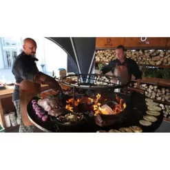 Brasero OFYR XL Plancha Acier Corten Pied 50cm 6 Brasero OFYR XL Plancha Acier Corten Pied 50cm -Les gens du barbecue. brasero ofyr xl plancha acier cortene pied 50cm 2