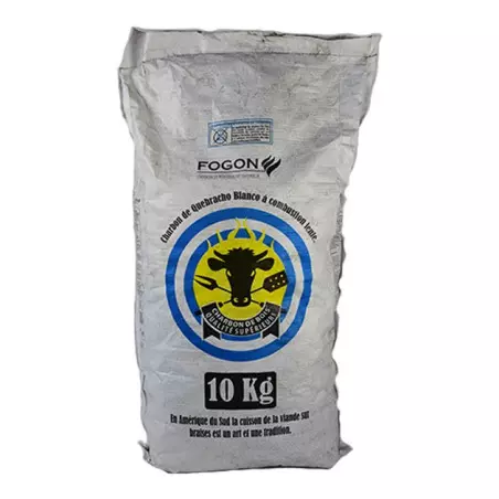 Charbon De Bois Argentin Quebracho - FOGON 10Kg 1 Charbon De Bois Argentin Quebracho - FOGON 10Kg