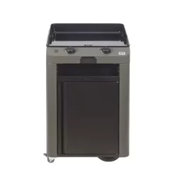 Chariot Plancha Fusion 60 Gris Cargo 2024 - ENO 10 Chariot Plancha Fusion 60 Gris Cargo 2024 - ENO -Les gens du barbecue. chariot ferme 2022 pour plancha fusion 60 gris cargo eno 3