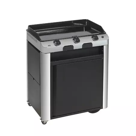 Chariot Plancha Fusion 75 Noir / Inox 2024 - ENO 3 Chariot Plancha Fusion 75 Noir / Inox 2024 - ENO – Image 3