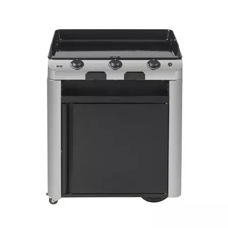 Chariot Plancha Fusion 75 Noir / Inox 2024 - ENO 4 Chariot Plancha Fusion 75 Noir / Inox 2024 - ENO – Image 4