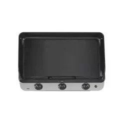 Chariot Plancha Fusion 75 Noir / Inox 2024 - ENO 10 Chariot Plancha Fusion 75 Noir / Inox 2024 - ENO -Les gens du barbecue. chariot ferme 2023 pour plancha fusion 75 noir inox eno 4