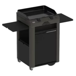 Combo Plancha Gaz Fusion 60 Gris Cargo Sur Chariot - ENO
