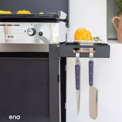 Combo Plancha Gaz Initial 65 + Chariot Acier Noir - ENO 9 Combo Plancha Gaz Initial 65 + Chariot Acier Noir - ENO -Les gens du barbecue. combo plancha gaz initial 65 chariot acier noir 3