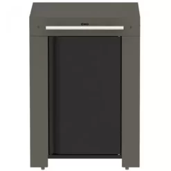 Desserte Felix Compacte Acier Grise - ENO