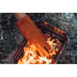 Gants Cuir (La Paire) - HOFATS -Les gens du barbecue. gants cuir la paire hofats 2
