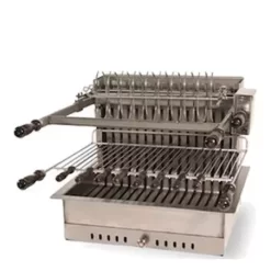 Grilloir Encastrable Ou à Poser 66cm + Rotisserie 8Kg
