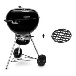 Weber Pack + Barbecue Charbon Master-Touch Gbs Premium E-5775 57 Avec Grille Gbs Inox + Grille De Saisie Gbs + Housse Premium OFFERTE