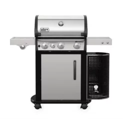 Barbecue Gaz Spirit Sp-335 Premium Gbs - Inox - WEBER 5 Barbecue Gaz Spirit Sp-335 Premium Gbs - Inox - WEBER -Les gens du barbecue. pack barbecue gaz spirit ep 335 plancha 1 2 grille supplementaire 2