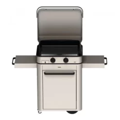 Combo Plancha Enosign Gaz 65 Inox 2023 Avec Capot Inox - ENO