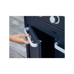 Combo Plancha Enosign Gaz 80 Bleu Navy Avec Capot Navy - ENO 5 Combo Plancha Enosign Gaz 80 Bleu Navy Avec Capot Navy - ENO -Les gens du barbecue. pack combo plancha enosign gaz 80 bleu navy 2