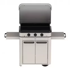 Combo Plancha Enosign Gaz 80 Inox 2023 Avec Capot Inox - ENO