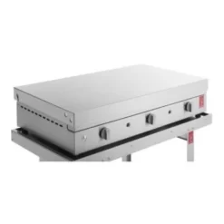 Pack Plancha Gaz PLANET Chef 80 + Capot Ă Charnieres