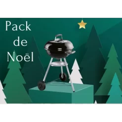 Pack Spécial Noël Barbecue Compact 47cm - Black - WEBER