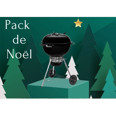 Pack Spécial Noël Barbecue Master-Touch 5750 - Black - WEBER 1 Pack Spécial Noël Barbecue Master-Touch 5750 - Black - WEBER