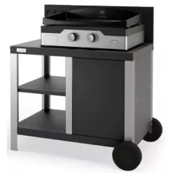 Combo Plancha Gaz Allure 260 Duo + Desserte Allure Duo