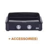 Pack + Plancha Enosign Gaz 65 Bleu Navy + Coffret Du Chef