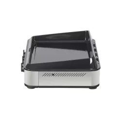 Plancha Enosign Gaz 80 Inox 2023 - ENO 7 Plancha Enosign Gaz 80 Inox 2023 - ENO -Les gens du barbecue. plancha enosign gaz 80 inox acier noir avec capot 7