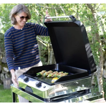 Plancha Fusion 60 Gaz Inox - ENO 2 Plancha Fusion 60 Gaz Inox - ENO – Image 2