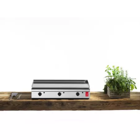 Plancha Gaz PLANET Alfa 800 Plaque Inox Lisse (Réf. 0201145) 2 Plancha Gaz PLANET Alfa 800 Plaque Inox Lisse (Réf. 0201145) – Image 2